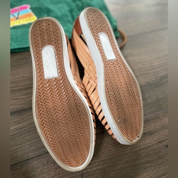 Leather Huaraches Sandals/Flats - Picture 3 of 3